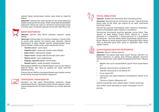 Хүүхдийн оролцоог дэмжих арга зүй Хүүхдийн оролцоог дэмжих арга зүй
90 91
зүйлийг бусад оролцогчдод товчхон ярьж өгвөл их хэрэгтэй
байдаг.
Аргачлал: Оролцогчид тойрч суугаад ууттай чихэр дамжуулж
өөрийнсаналдүгнэлтээхэлдэг.Эсвэлчихэрбайхгүйүедбөмбөг
дамжуулж ч болох юм. эцэст нь чиглүүлэгч оролцогчдын санал
сэтгэгдэл дээр тулгуурлан ерөнхий дүгнэлтийг хийж болох юм.
БИЕЭР ИЛЭРХИЙЛЭХ
Зорилго: Дүгнэлт хийх болон цаашдын зорилгыг гаргаж
ирэхэд
Аргачлал: Оролцогчдыг хос хосоор нь хуваана. 2 хүний нэгийг
нь шалан дээр дэвссэн том цаасан дээр хэвтүүлж, хэвтсэн
байрлалынх нь дагуу биеийн дүрсийг фламастераар зурна.
Зурсан биеийн хэлбэр дотор доорх мэдээллийг бичнэ:
•	 Толгойн хэсэгт- шинэ санаа
•	 Нүдний хэсэгт- ертөнцийг шинээр харах байдал
•	 Аман хэсэгт- харилцааны чадавх
•	 Гарын хэсэгт- миний хийж бүтээж буй шинэ зүйлс
•	 Зүрхэн хэсэгт- шинэ мэдрэмжүүд
•	 Ходоод, гэдэсний хэсэгт- миний айдас
•	 Хөлийн хэсэгт- миний ирээдүйн төлөвлөгөө
Дээр дурдсан биеийн хэсэг бүрийн баруун талд юу сурч мэдсэн
зүйлсээ бичиж, зүүн талд нь цаашид юуг сурах хүсэлтэй
байгаагаа бичнэ.
Хангалттай цаг байгаа тохиолдолд биеийн дүрснүүдийг хананд
өлгөж багаар ярилцах боломжийг бүрдүүлнэ.
ТААЛАГДСАН, ТААЛАГДААГҮЙ
Оролцогч тус бүр нэрээ бичилгүйгээр сургалтын талаар
таалагдаагүй болон таалагдсан зүйлээ бичиж хайрцагт хийнэ.
Хэрэв шаардлагатай гэж үзвэл бүгдээрээ энэ талаар ярилцаж
болно.
УРАГШ, ХОЙШ АЛХАХ
Зорилго: Аливаа үйл ажиллагааг бага хугацаанд дүгнэх
Аргачлал: Оролцогчид нэг эгнээ болон зогсоно. Тэдэнд бүлгийн
ажлын үеэр чи хэр ихийг сурч мэдсэн бэ гэх зэрэг үнэлгээний
асуултууд тавина.
Оролцогчид урагшаа алхсанаараа эерэг хариултыг илэрхийлж,
хойшоо алхсанаараа сөрөг хариултыг илэрхийлнэ.
Оролцогчид үнэлгээний асуултаа өөрсдөө сонгож болно. Мөн
хариулт нь ямар байхаа тохирч болно. Жишээ нь 1 алхам
урагшлах нь ? илэрхийлэх, 2 алхам урагшлах нь ? илэрхийлэх
гэх мэтчилэн. Түүнчлэн зөвхөн эрхий хуруугаараа хариултаа өгч
болно. Жишээ нь эрхий хуруугаа дээш нь харуулбал эерэг, хажуу
тийш нь болговол дунд зэрэг, доош нь харуулбал сөрөг гэсэн
хариулт болно.
САНАЛ БОДЛОО БИЧГЭЭР ИЛЭРХИЙЛЭХ
Зорилго: Дүгнэлт хийхэд хэрэглэх
Аргачлал: Том цаасан дээр хэдэн асуулт бичээд, оролцогч тус
бүрээс хариултыг нь цаасан дээр бичүүлж аваарай. Асуултаа
оролцогчидтой хамт эсвэл өөрөө ганцаараа бичиж болно. Жишээ
нь:
•	 Өөрийн чинь хүсэн хүлээж байсан сургалт болж чадаж байна
уу?
•	 Хамгийн хэрэгцээтэй нь юу байсан бэ?
•	 Хамгийн хэрэгцээгүй нь юу байсан бэ?
•	 Та юу сурсан бэ?
•	 Сургалтаас олж авсан мэдлэгээ гүнзгийрүүлэх талаар та юу
хийх вэ?
•	 Сургалтыг хэрхэн сайжруулах вэ?
Цаасан дээр бичиж авсан хариултуудыг тохирох асуултууд
дээр наахыг хүсэж ерөнхийд нь гарсан саналуудыг нэгтгэн
дүгнэнэ.
 