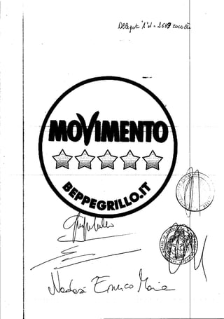 Atto costitutivo del M5S