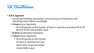 M 6. Inventory Management.pptxgfgdfgdgdgdgd | PPTX