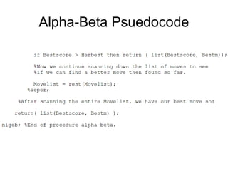 Types of Algorithms in Adversarial Search Minmax Algorithm Alpha-Beta ...