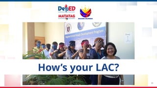 11
How’s your LAC?
 