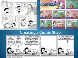 Creating a Comic Strip 