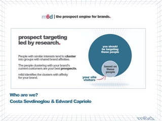 Who are we?
Costa Sevdinoglou & Edward Capriolo
 