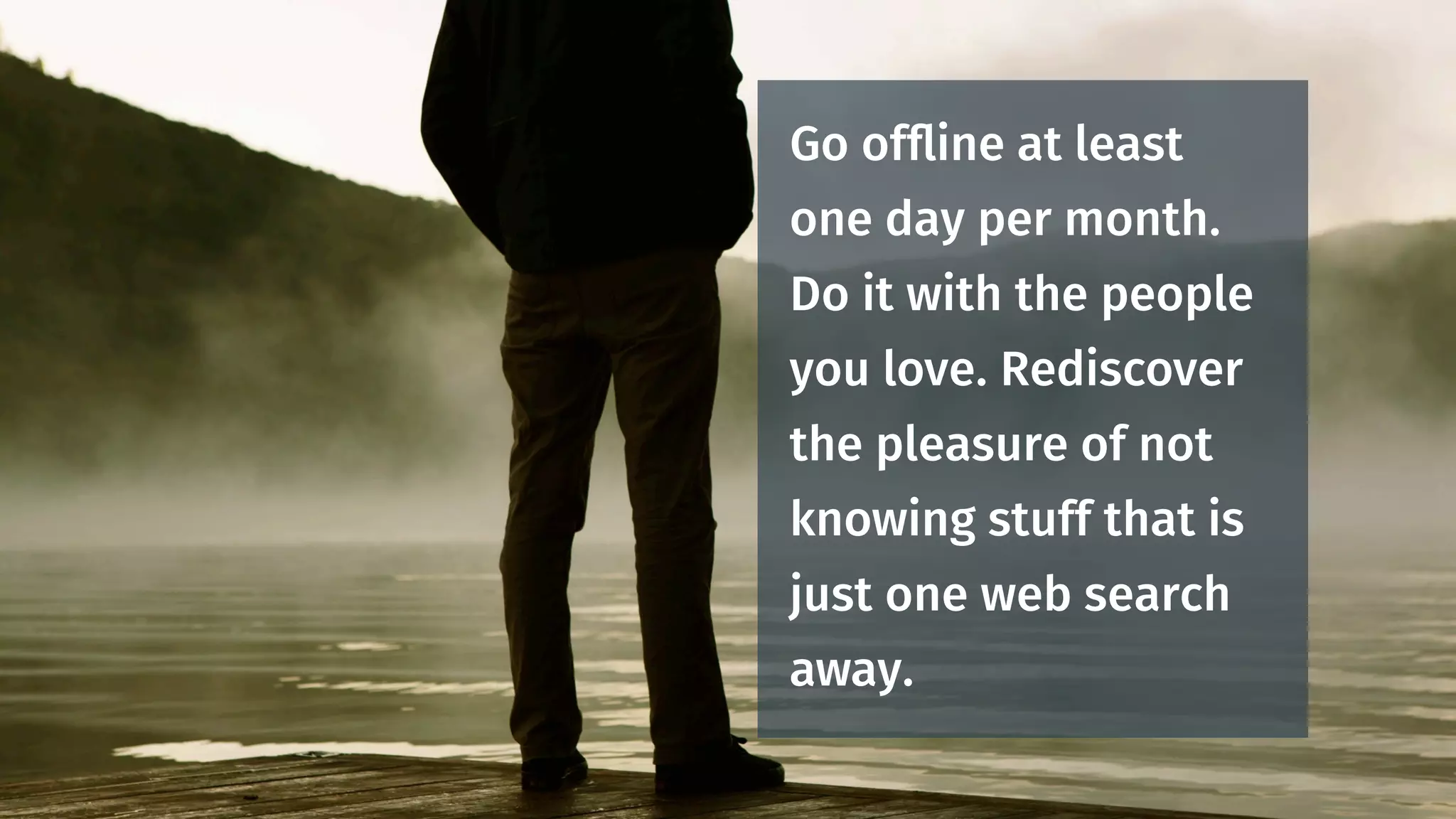 6. DEFEND AGAINST
POLLUTING CONTENT
 