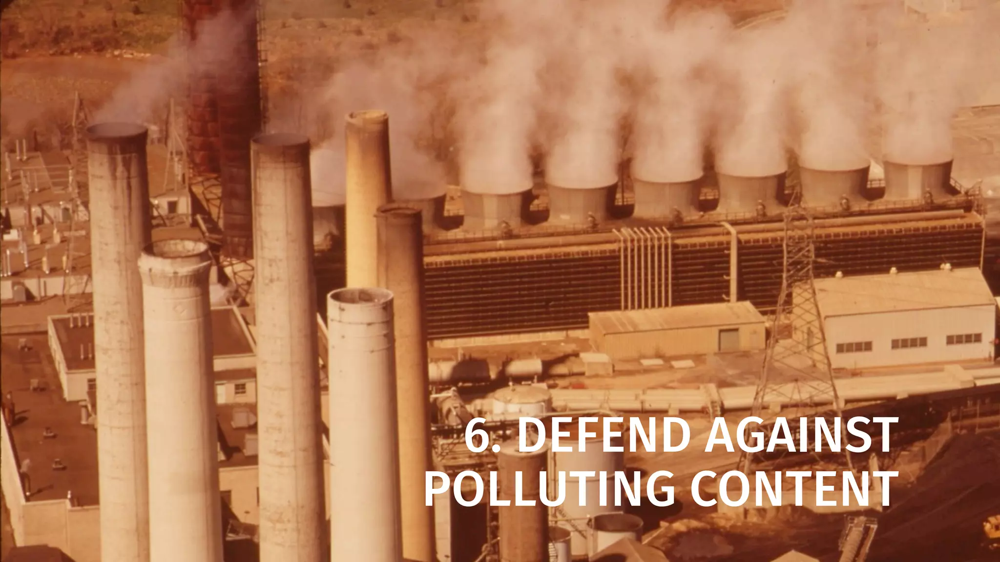 The 24h news cycle is
addictive. Go on news
rehab, get a content
detox, go on a media
diet. Read long old
stuff, rather than
short current
updates.
 