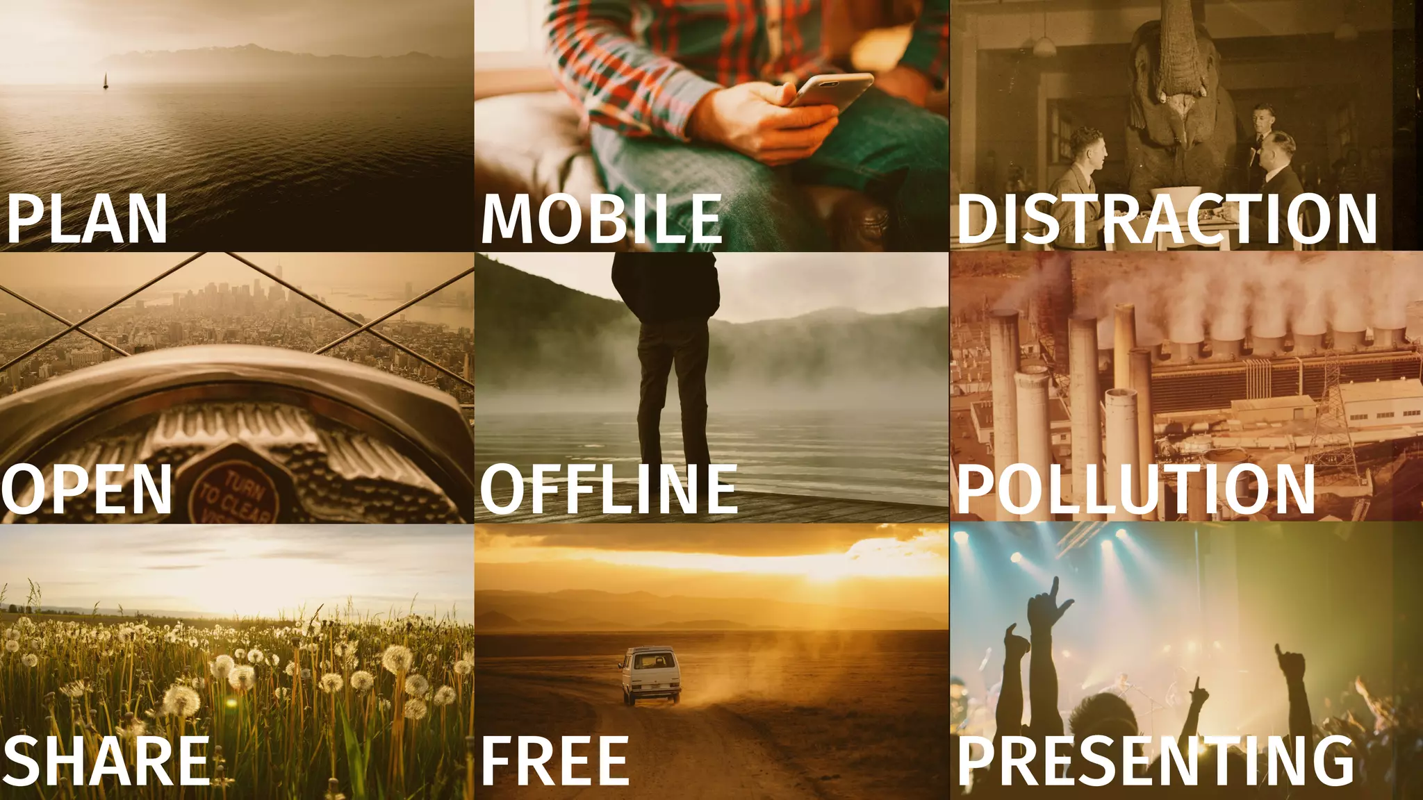 PLA
N
MOBILE DISTRACTION
POLLUTIONOFFLINEOPEN
SHARE FREE PRESENTING
Before we reveal n. 10
download this deck
download now
 