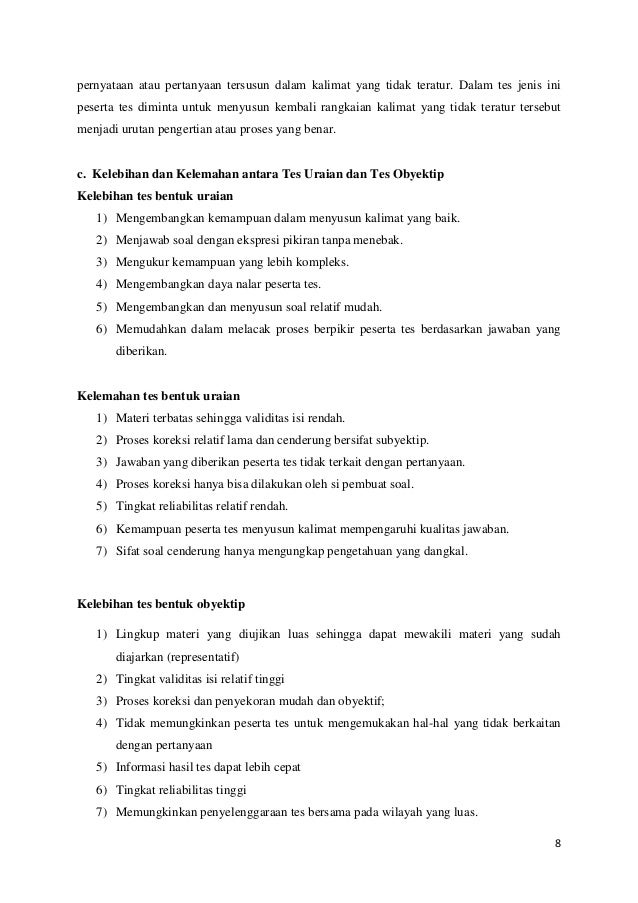 Pengertian Pengukuran Penilaian Tes Dan Evaluasi