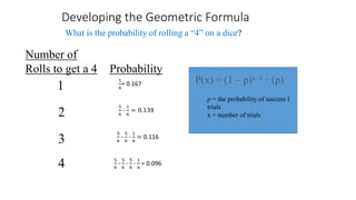 Random Variables and Geometric Probability | PPT