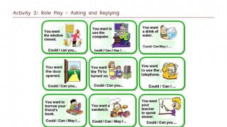 Activity 2: Role Play - Asking and Replying
 