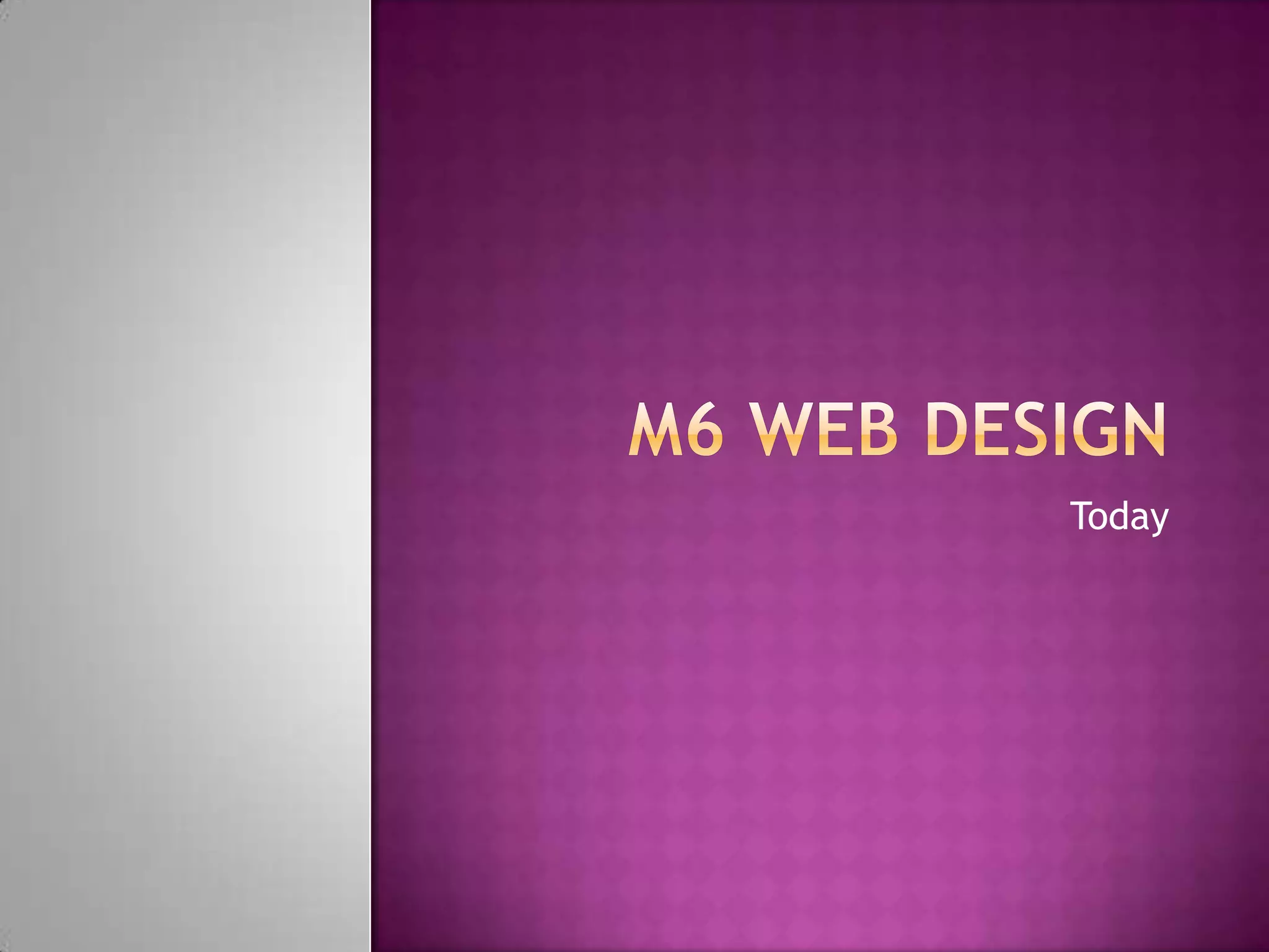 M6 Web DesignToday