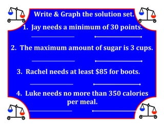 M7 acc lesson 6 4 inequalities