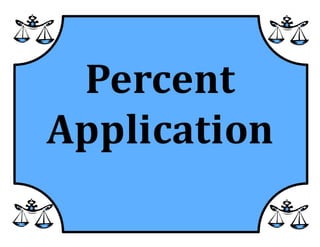 M7 acc percent application ss