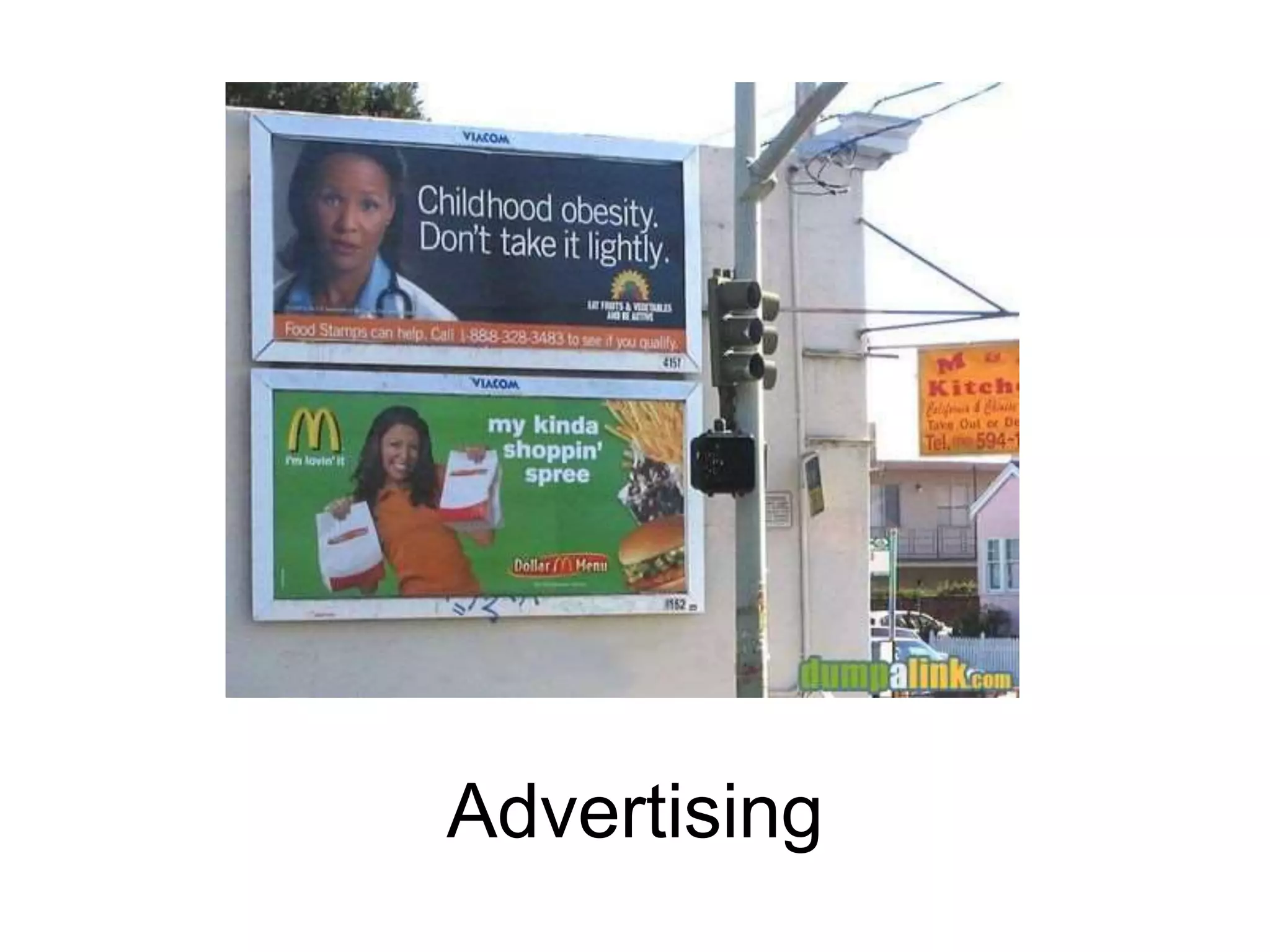 Advertising 
 