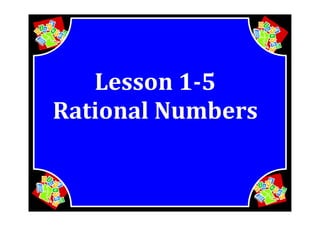 M7 lesson 1 5 rational numbers pdf 