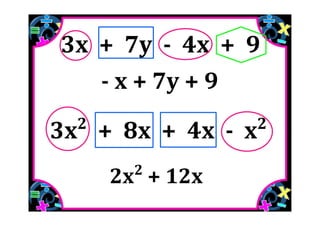 M7 lesson 2 2 simplify & evaluate expressions pdf part 1