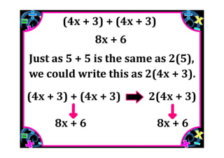 M7 lesson 2 2 simplify & evaluate expressions pdf part 1