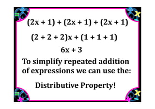M7 lesson 2 2 simplify & evaluate expressions pdf part 1