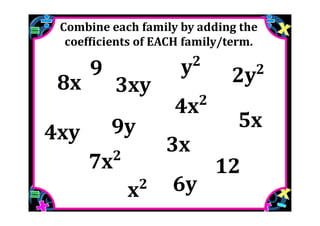 M7 lesson 2 2 simplify & evaluate expressions pdf part 1