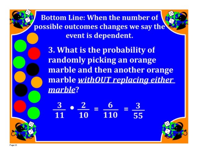 M7 lesson 6 3 compound independent probability