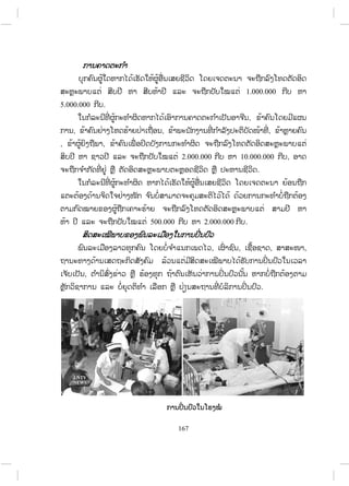 1.000.000
5.000.000 .
,
, , ,
, ,
2.000.000 10.000.000 ,
.
500.000 2.000.000 .
, , , ,
,
.
167
ສ.ວ.ສ
ສະຫງວນລິຂະສິດ
 