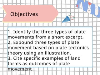 M_8-MOVEMENT-OF-PLATES and activity sheets | PPTX