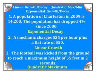 M8 acc lesson 5 1 identify &amp; describe functions