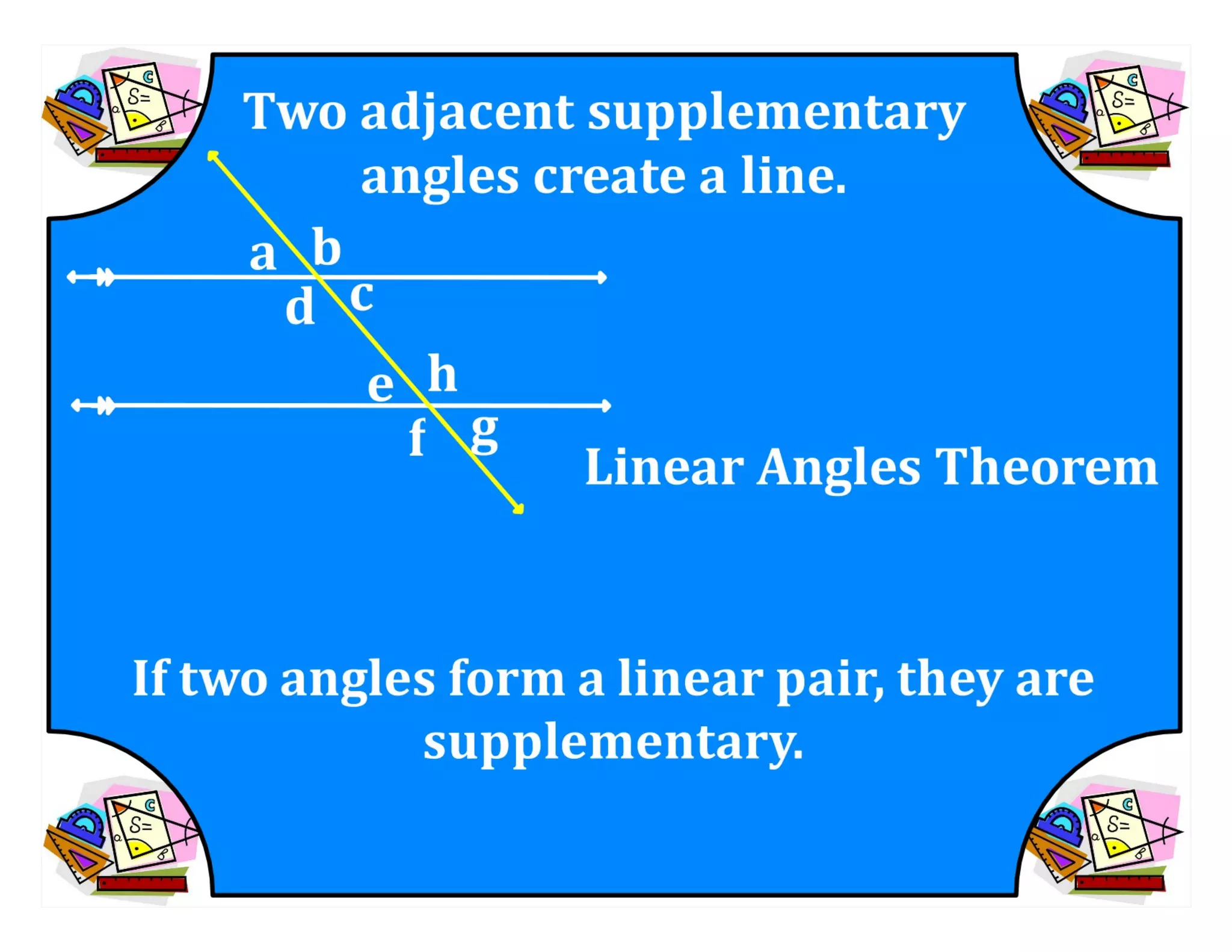M8 acc l esson 8-1 angles of transversals &amp; parallel lines.