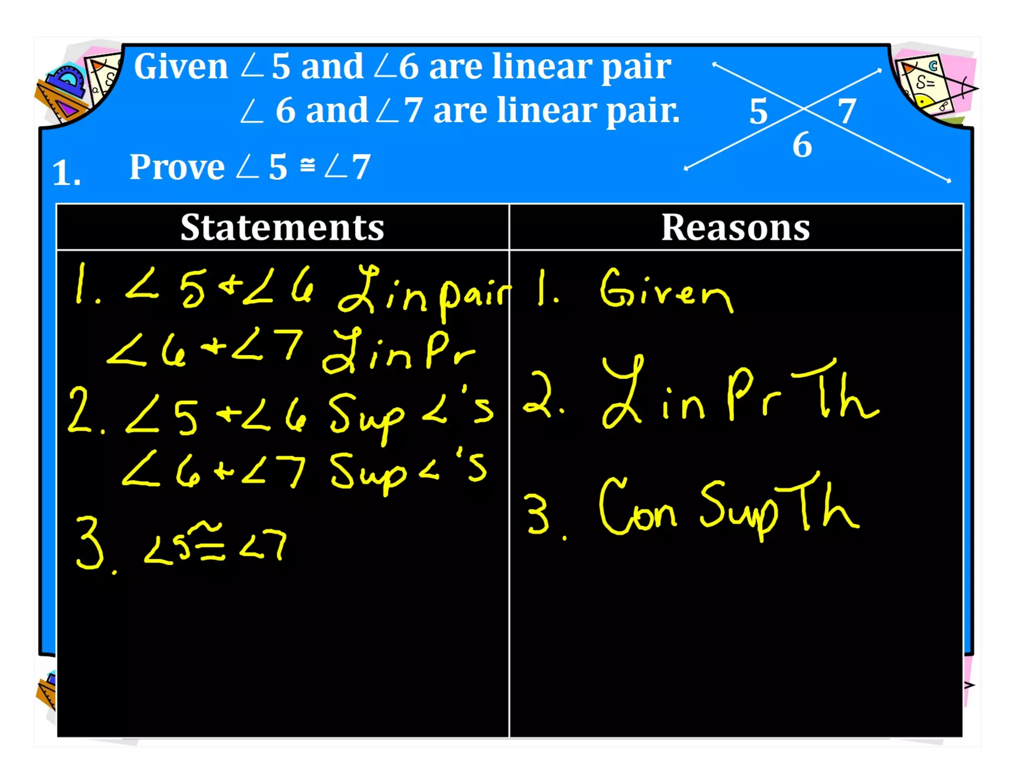 M8 acc l esson 8-1 angles of transversals &amp; parallel lines.