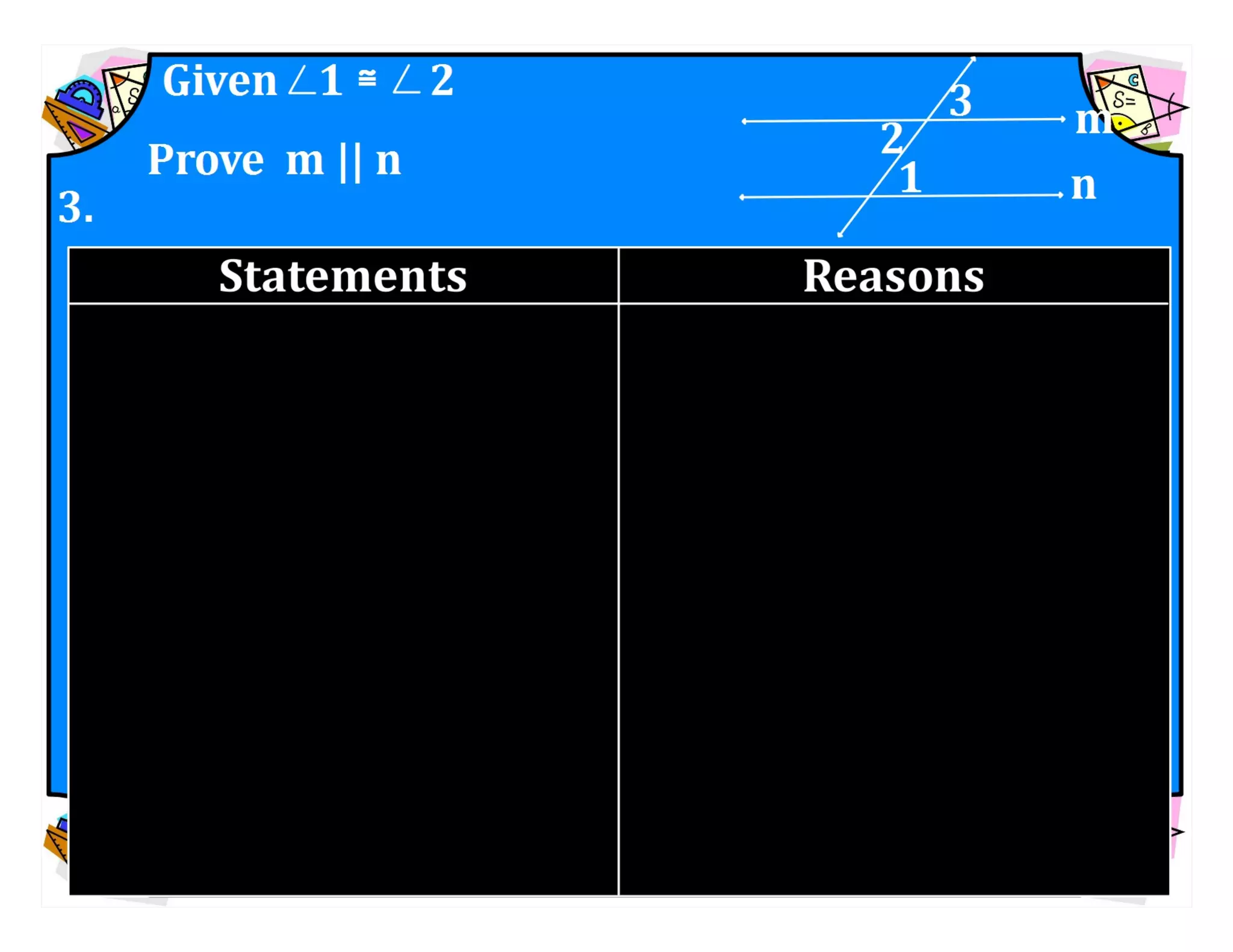 M8 acc l esson 8-1 angles of transversals &amp; parallel lines.