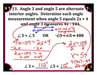 M8 adv key lesson 2 2 write &amp; solve equations
