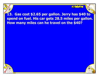 M8 adv lesson 1 4 dimensional analysis practice | PDF