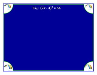 M8 adv lesson 3 7 solve by factoring &amp; square root method