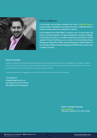 Agile For Business - A Guide For Managers