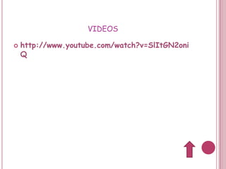 VIDEOS

   http://www.youtube.com/watch?v=SlItGN2oni
    Q
 