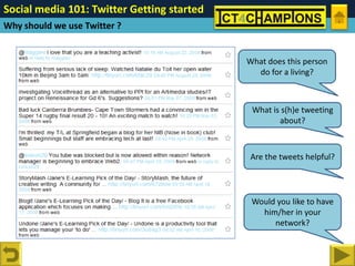 Twitter for educational purposes -A tutorial | PPTX | Internet for ...