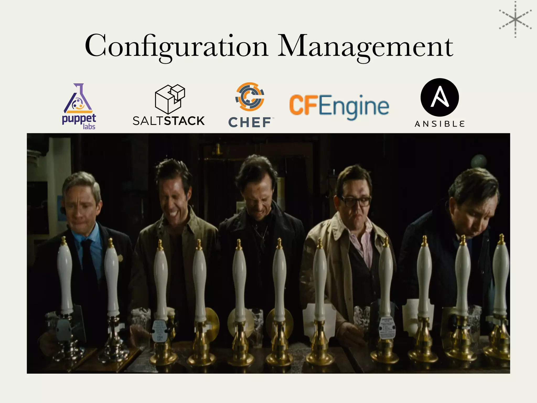 Conﬁguration Management
 