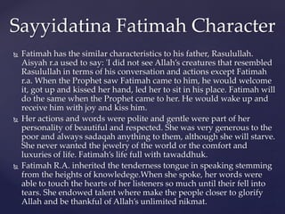 Fatimah az zahra