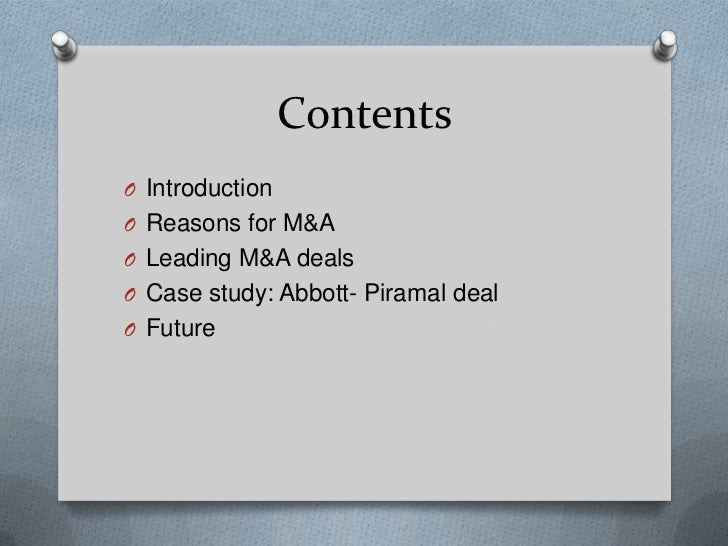 mergers and acquisitions in pharmaceutical industry In the pharmaceutical industry, large mergers generally increase research and development productivity and boost the number of new drugs in the pipeline. mergers and acquisitions in pharmaceutical industry In the pharmaceutical industry, large mergers generally increase research and development productivity and boost the number of new drugs in the pipeline.