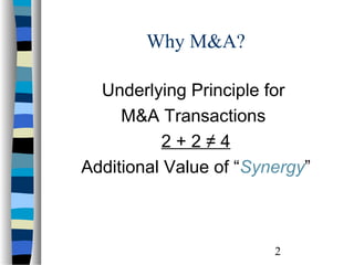 M&a | PPT