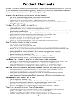 Input Process Output Software Development A Rapid Introduction to Rapid Software Testing | PDF