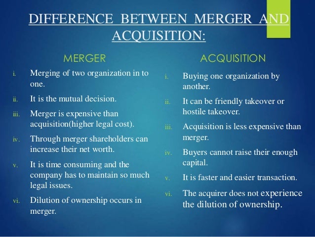 types of mergers and acquisitions pdf