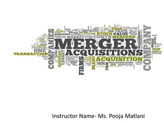 Instructor Name- Ms. Pooja Matlani
 