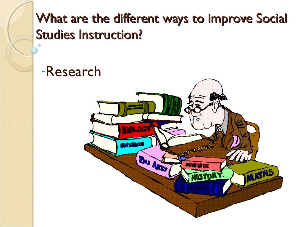 Technology In Social Studies Instruction