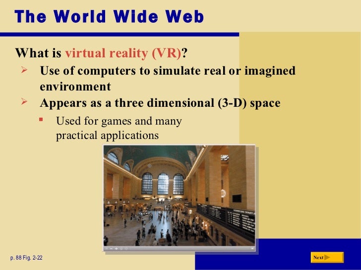 a history of the virtual reality interfaces in the world wide web Webvr: a virtual reality interface for the world wide web title: webvr: a virtual reality interface for the world wide web: publication type: conference proceedings. a history of the virtual reality interfaces in the world wide web Webvr: a virtual reality interface for the world wide web title: webvr: a virtual reality interface for the world wide web: publication type: conference proceedings.