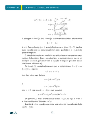 Unidade 8Funções Reais e Gráficos
 