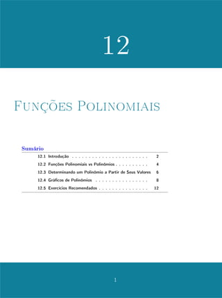Unidade 9Funções Lineares e Afins
x
y
y= |x|
0 x
y
c
y= |x− c|
0
Figura 9.3: As funções y = |x| e y = |x − c|.
15
 