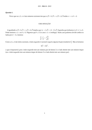 Unidade 18Introdução às Funções Trigonométricas
• E(0) = (1, 0);
• se t  0, percorremos sobre a circunferência C, a partir do ponto (1, 0),
um caminho de comprimento t, sempre andando no sentido positivo (con-
trário ao movimento dos ponteiros de um relógio comum, ou seja, o sen-
tido que nos leva de (1, 0) para (0, 1) pelo caminho mais curto sobre C).
O ponto nal do caminho será chamado E(t);
• se t  0, E(t) será a extremidade nal de um caminho sobre C, de
comprimento |t|, que parte do ponto (1, 0) e percorre C sempre no sentido
negativo (isto é, no sentido do movimento dos ponteiros de um relógio
usual).
A função de Euler E : R → C pode ser imaginada como o processo de enro-
lar a reta, identicada a um o inextensível, sobre a circunferência C (pensada
como um carretel) de modo que o ponto 0 ∈ R caia sobre o ponto (1, 0) ∈ C.
Figura 18.6: A função de Euler
Cada vez que o ponto t descreve na reta um intervalo de comprimento , sua
imagem E(t) percorre sobre a circunferência C um arco de igual comprimento
. Em particular, como a circunferência unitária C tem comprimento igual a
2π, quando o ponto t descreve um intervalo de comprimento 2π, sua imagem
E(t) dá uma volta completa sobre C, retornando ao ponto de partida. Assim
sendo, para todo t ∈ R, tem-se E(t + 2π) = E(t) e, mais geralmente, para
todo k ∈ Z, tem-se E(t + 2kπ) = E(t), seja qual for t ∈ R.
Reciprocamente, se t  t em R são tais que E(t) = E(t ) isto signica que,
quando um ponto s da reta varia de t a t sua imagem E(s) se desloca sobre
9
 