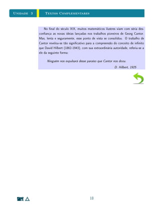 Unidade 3 O Conceito de Função
 