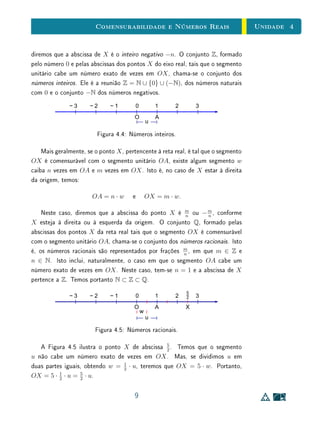 Unidade 3Funções
(c) Se f é bijetiva e y é um elemento qualquer de Y , o que se pode
armar sobre a imagem inversa f−1
(y)?
2. Seja f : X → Y uma função. Dado A ⊂ Y , denimos a contra imagem
ou imagem inversa de A como sendo o subconjunto de X denido por
f−1
(A) = {x ∈ X ; f(x) ∈ A}.
Mostre que
(a) f−1
(A ∪ B) = f−1
(A) ∪ f−1
(B);
(b) f−1
(A ∩ B) = f−1
(A) ∩ f−1
(B).
3. Seja f : X → Y uma função. Mostre que
(a) f(f−1
(B)) ⊂ B, para todo B ⊂ Y ;
(b) f(f−1
(B)) = B, para todo B ⊂ Y se, e somente se, f é sobrejetiva.
4. Seja f : X → Y uma função. Mostre que
(a) f−1
(f(A)) ⊃ A, para todo A ⊂ X;
(b) f−1
(f(A)) = A, para todo A ⊂ X se, e somente se, f é injetiva.
5. Mostre que existe uma injeção f : X → Y se, e somente se, existe uma
sobrejeção g : Y → X.
11
 