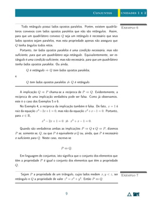 unidades 1 e 2 A Relação de Inclusão
 